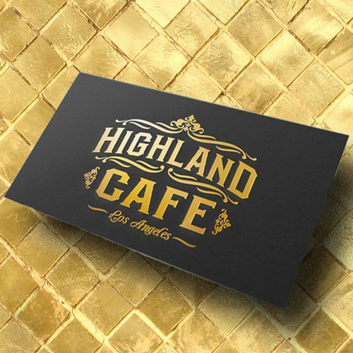 Foil Business Cards