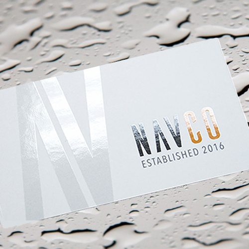 Spot UV Business Card